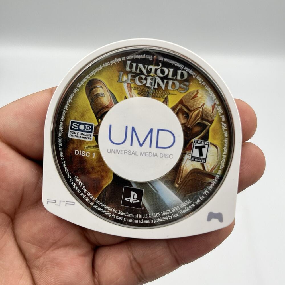 Untold Legends Brotherhood Of The Blade - Sony Playstation Portable PSP